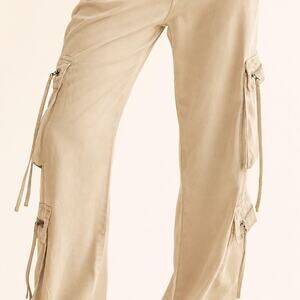 Risen high rise cargo pants